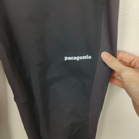 Patagonia Wind Shield Pants Womens Medium Black Performance Gorpcore Outdoors - Picture 4 of 11